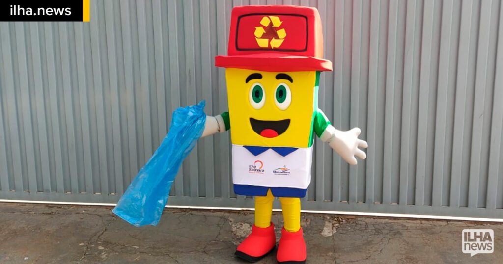 Ilha Solteira anuncia mutirão de limpeza e lança mascote do 'Projeto Ilha Limpa' 8 ilhanews projeto ilha limpa lateco ilha solteira