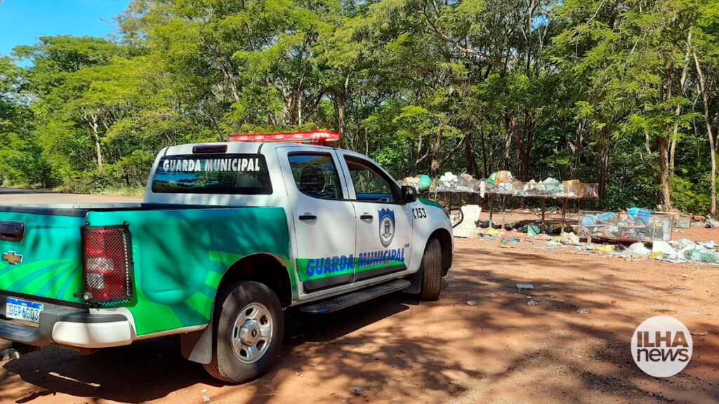 Guarda Municipal passa a usar drone para fiscalizar descarte irregular de lixo 1 ilha news drone guarda municipal ilha solteira