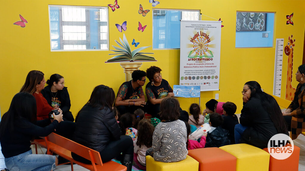 'Leiturinha' promove incentivo à leitura para crianças na Biblioteca Municipal 1 ilha news manha literaria afrocentrando ilha solteira