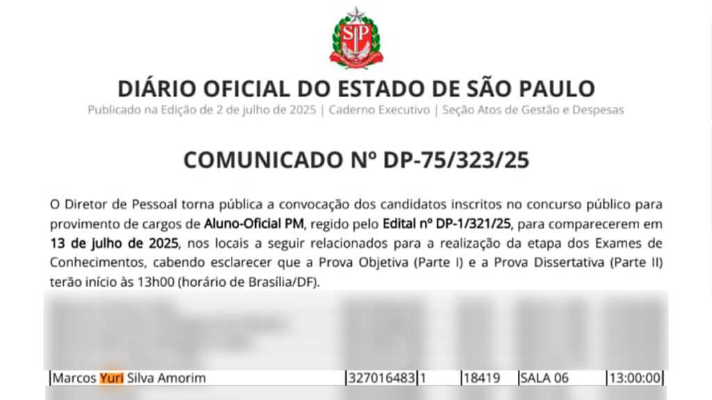 ilha news edital concurso policia militar yuri amorim caso carmen ilha solteira