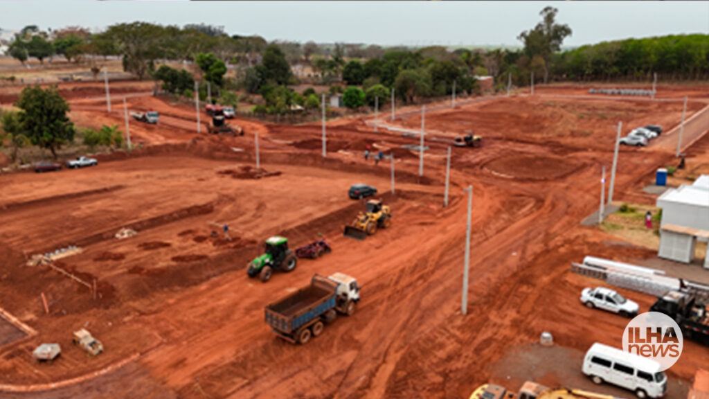 ilha news condominio riviera sul obras aceleradas ilha solteira