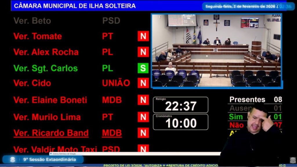 ilha solteira news votacao remanejamento camara municipal