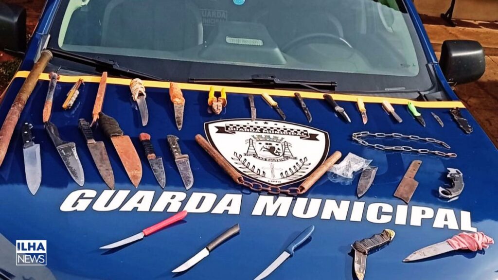 ilha-solteira-news-guarda-municipal-apreende-30-armas-brancas-quadrimestre