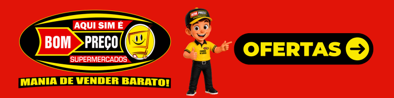 Banner Bom Preço Supermercados Ofertas