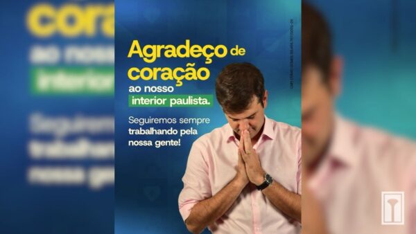 Otávio Gomes agradece aos votos obtidos