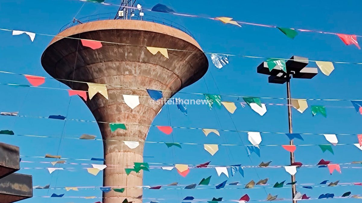 arraiá na praça de ilha solteira