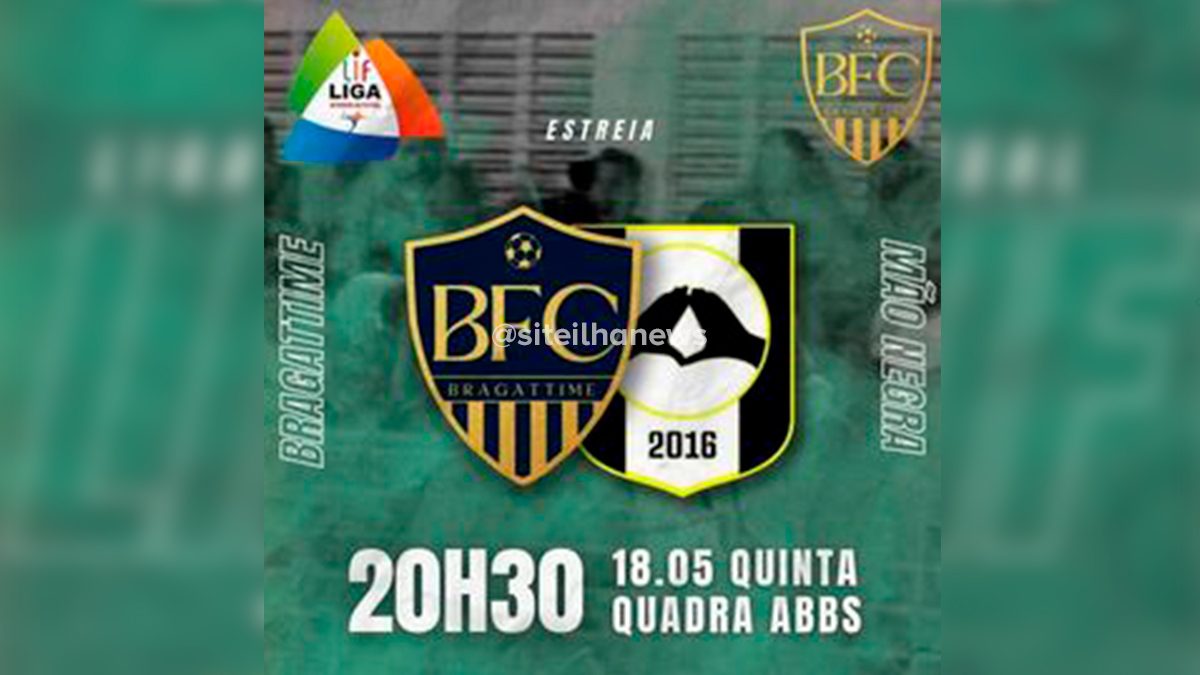 bragattime participa da liga interior de futsal