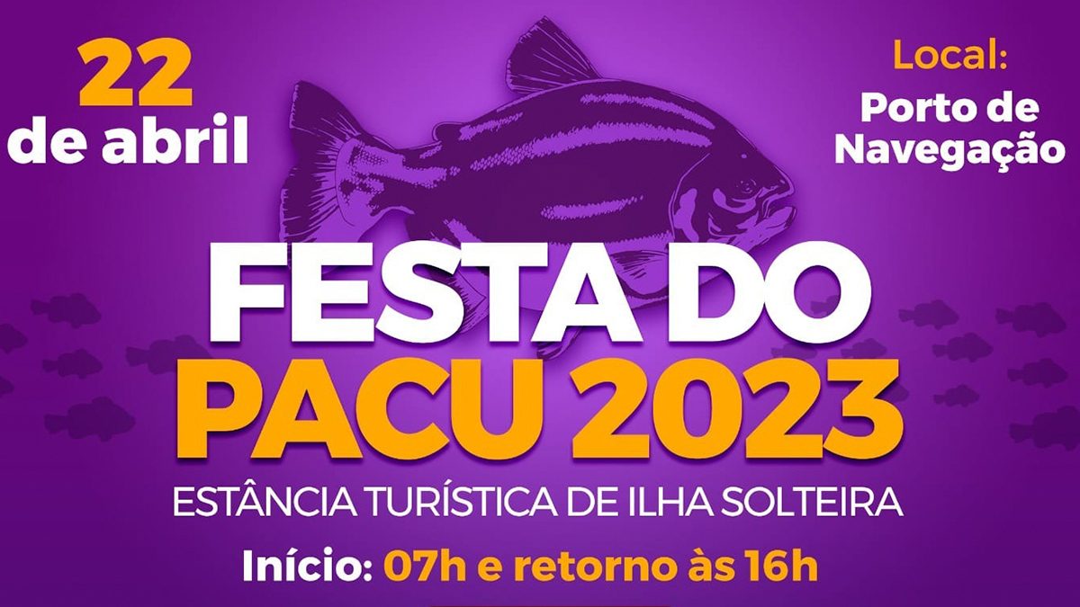 festa do pacu ilha solteira