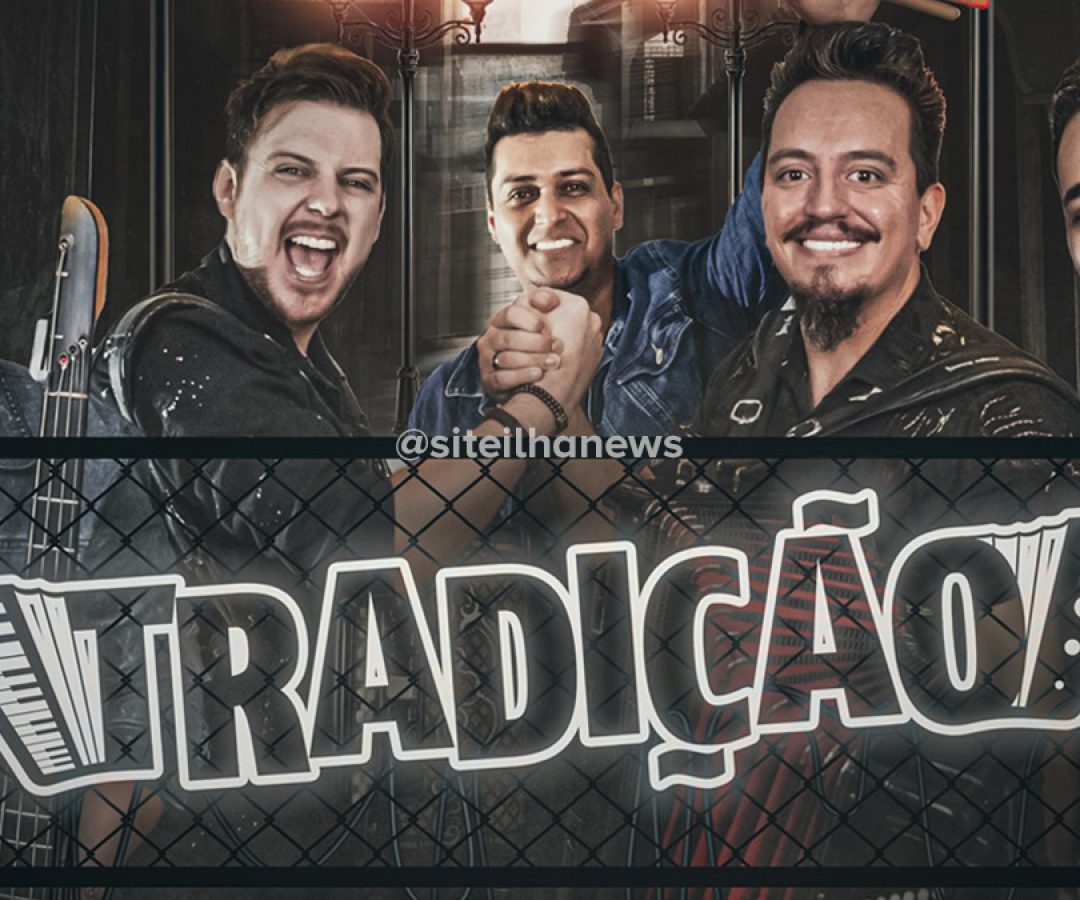 grupo tradição no arraiá na praça em ilha solteira