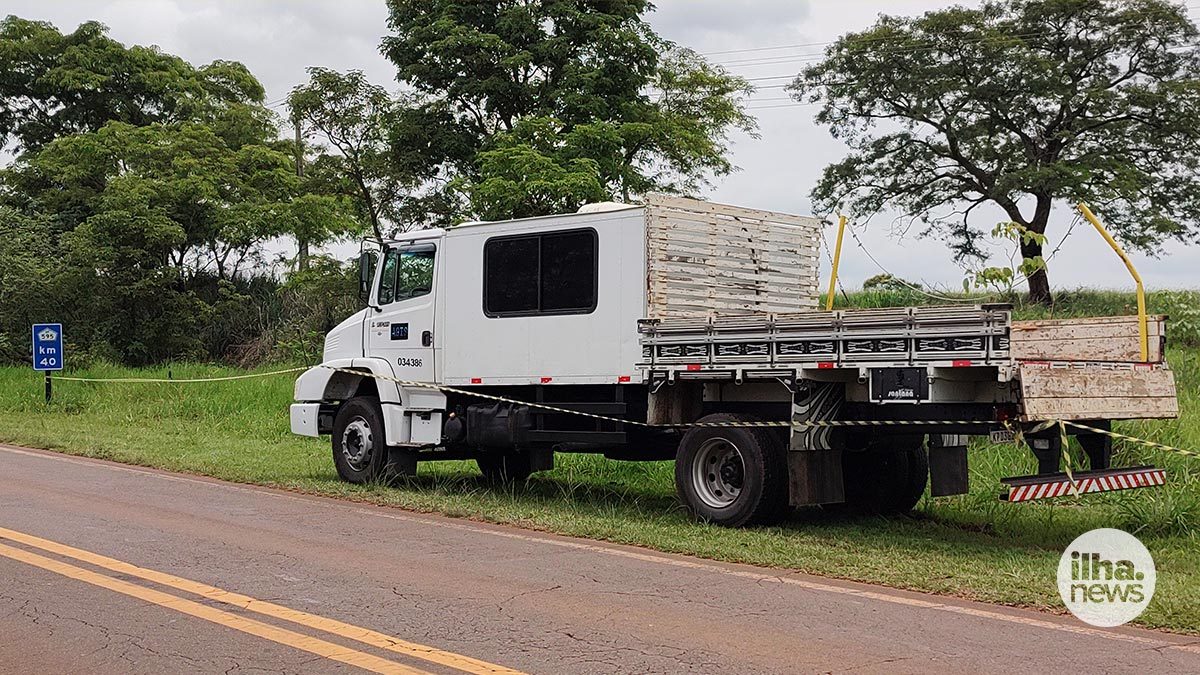 ilha-news-caminhao-roubado-abandonado-roubo-cobre-usina-solar-de-ilha-solteira