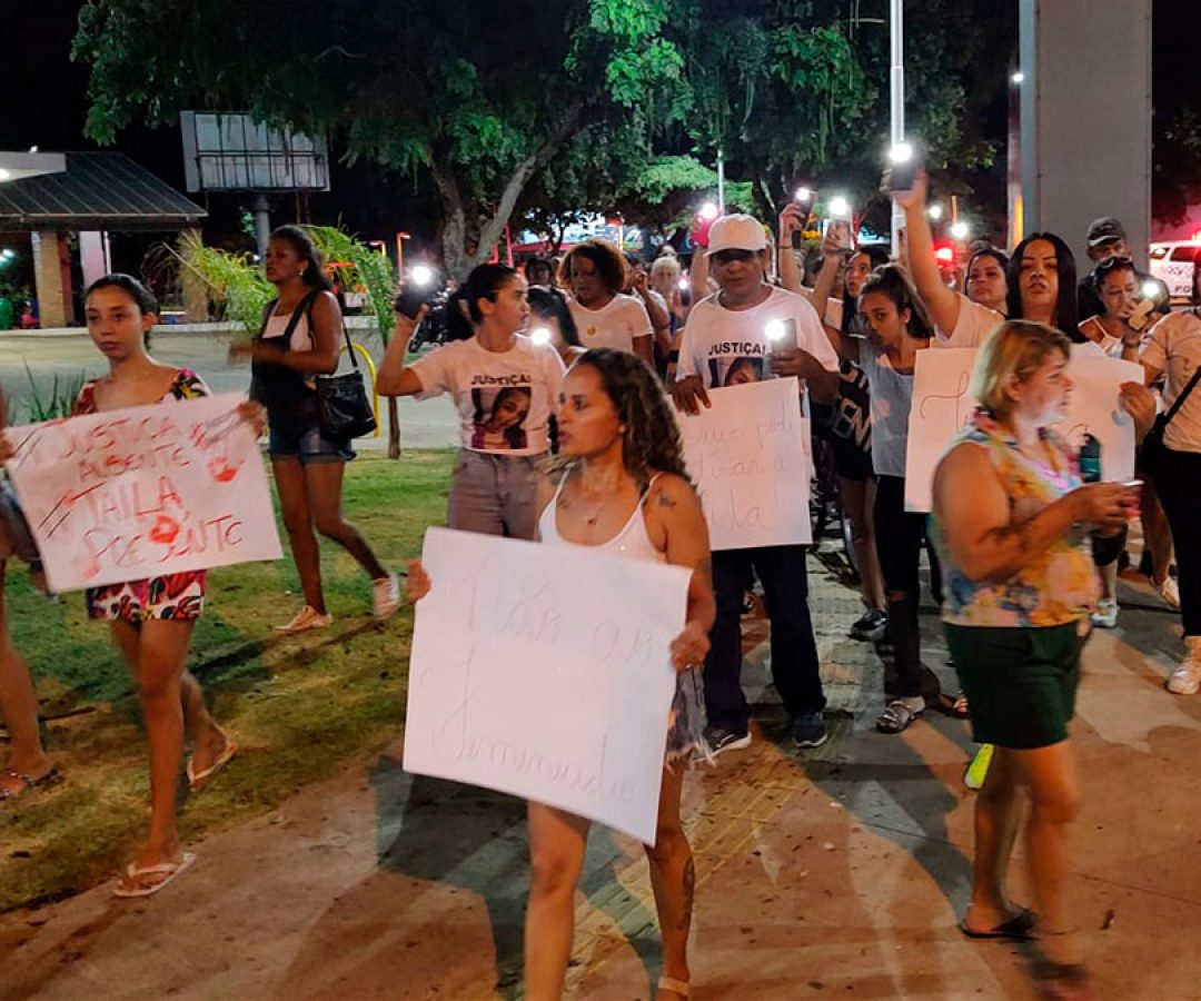 ilha-news-protesto-feminicidio-taila-souza-ilha-solteira