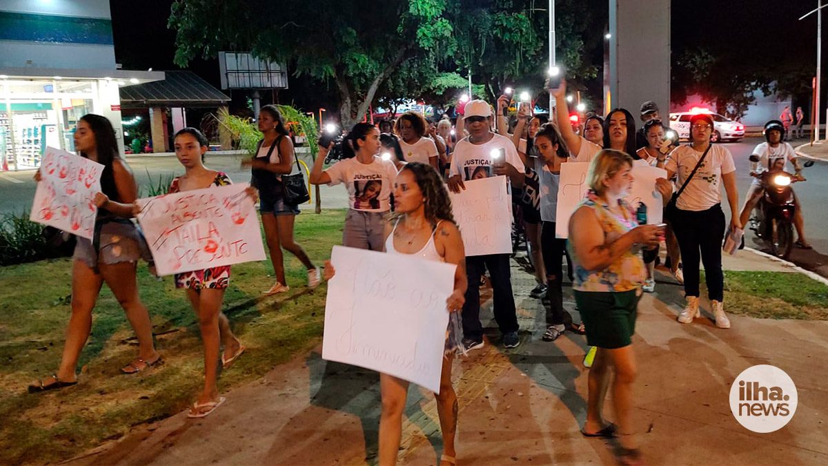 ilha-news-protesto-feminicidio-taila-souza-ilha-solteira