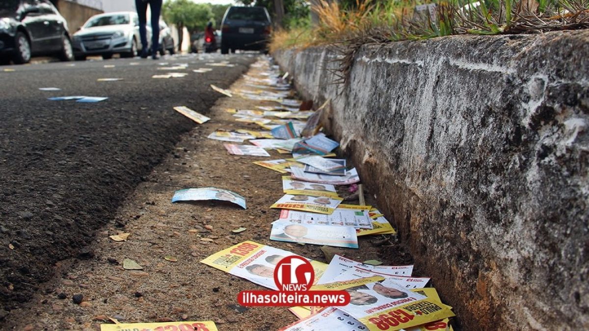 ilha-solteira-news-eleicoes-2018-derramamento-de-santinhos