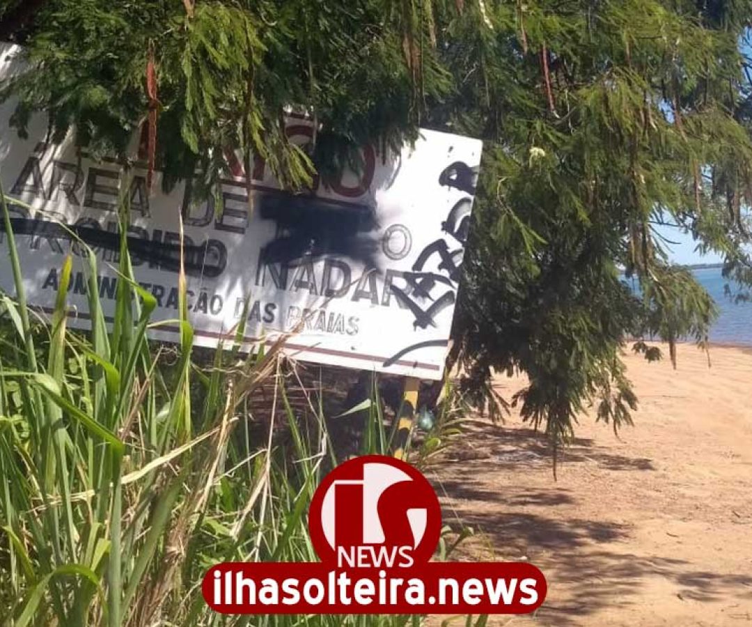 ilha-solteira-news-praia-marina-afogamento-proibido-nadar