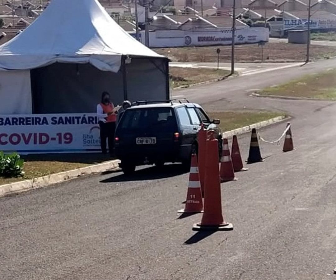 ilhanews covid-19 barreiras já funcionam antes do feriado ilha solteira