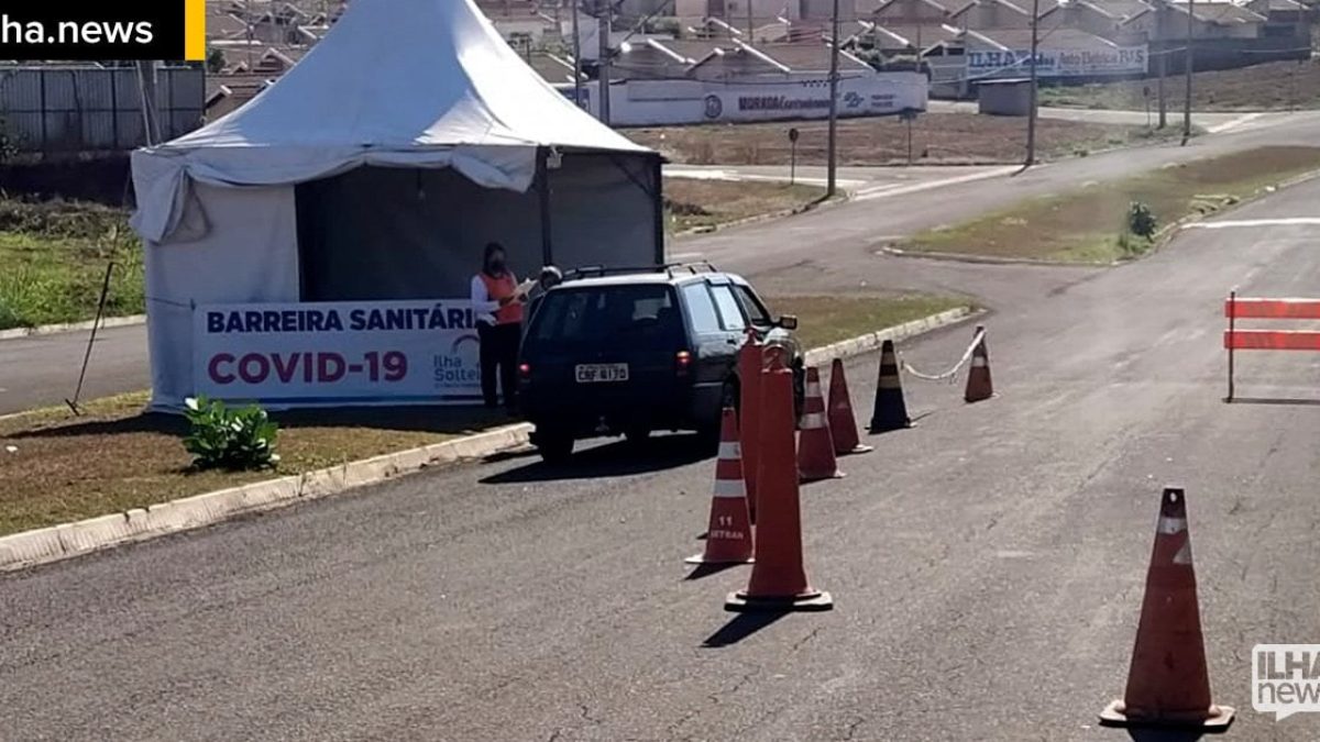 ilhanews covid-19 barreiras já funcionam antes do feriado ilha solteira