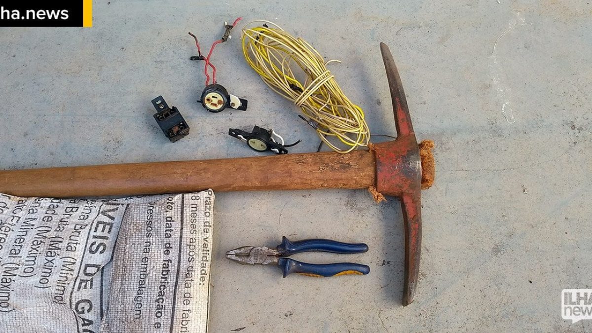 ilhanews guarda municipal prende homem furtando fios no clube seis ilha solteira