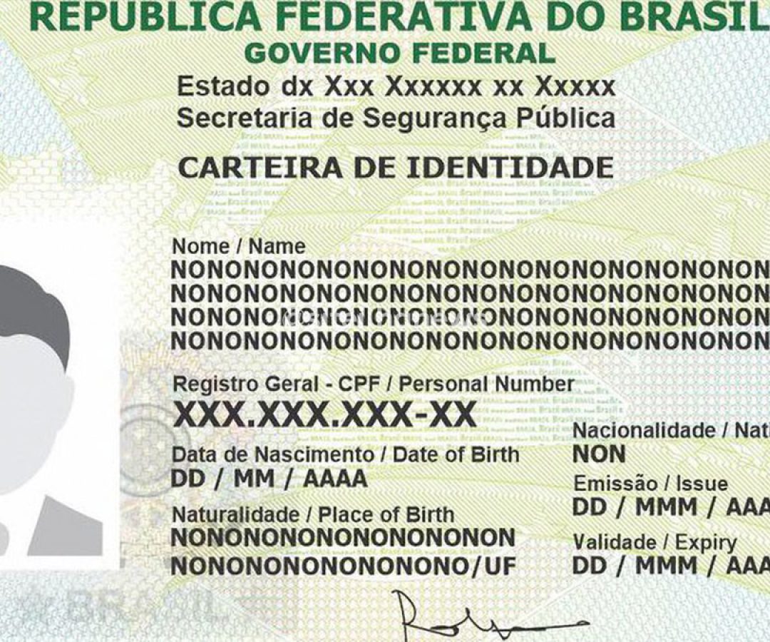 nova carteira de identidade nacional