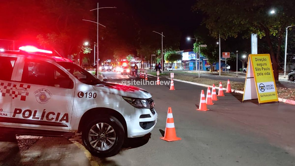 operação direção segura integrada polícia militar detran ilha solteira