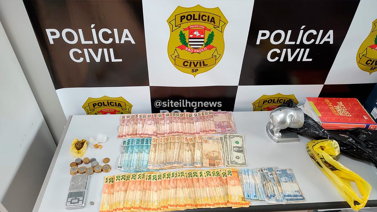 operação policial contra tráfico de drogas ilha solteira