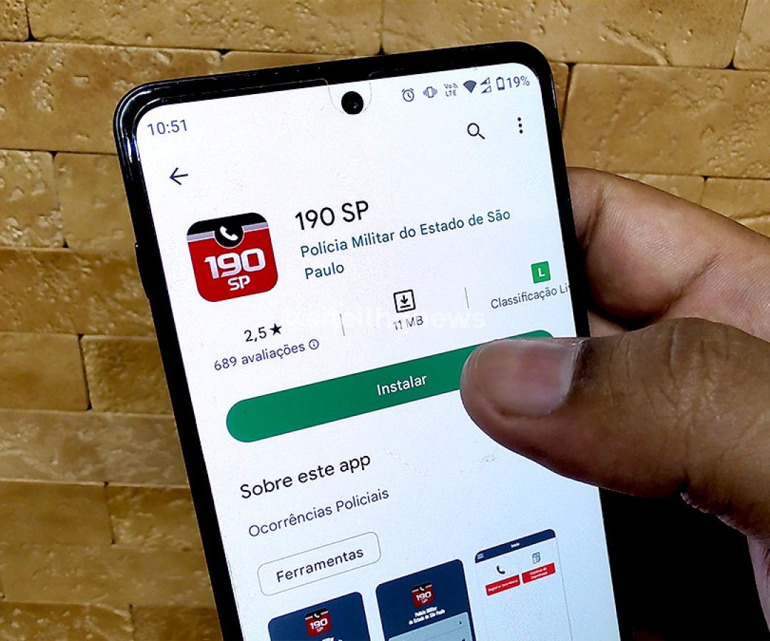 polícia militar atualiza aplicativo 190 sp ilha solteira