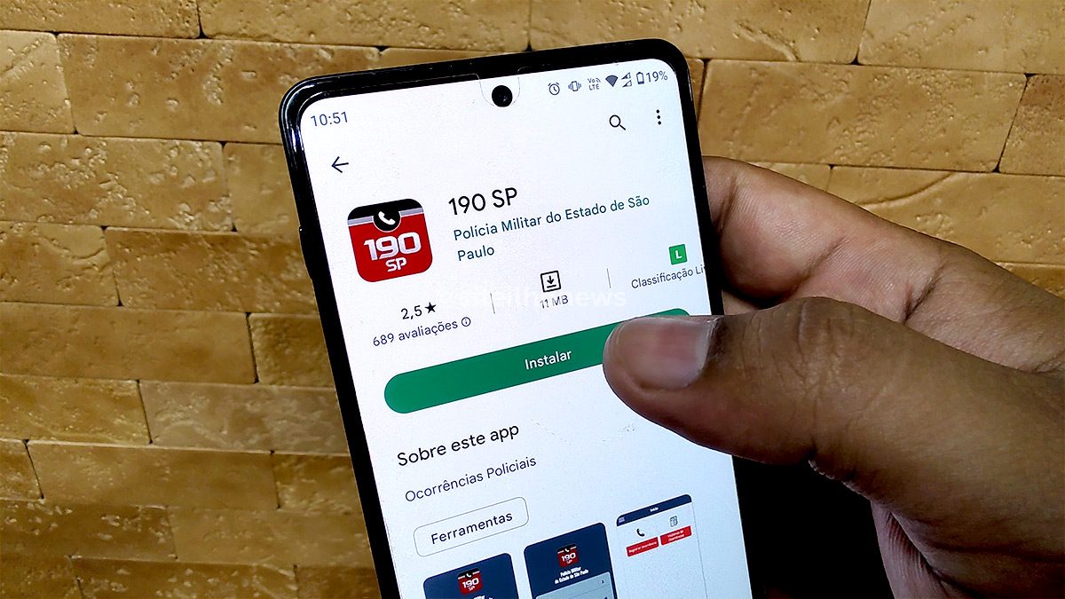 polícia militar atualiza aplicativo 190 sp ilha solteira