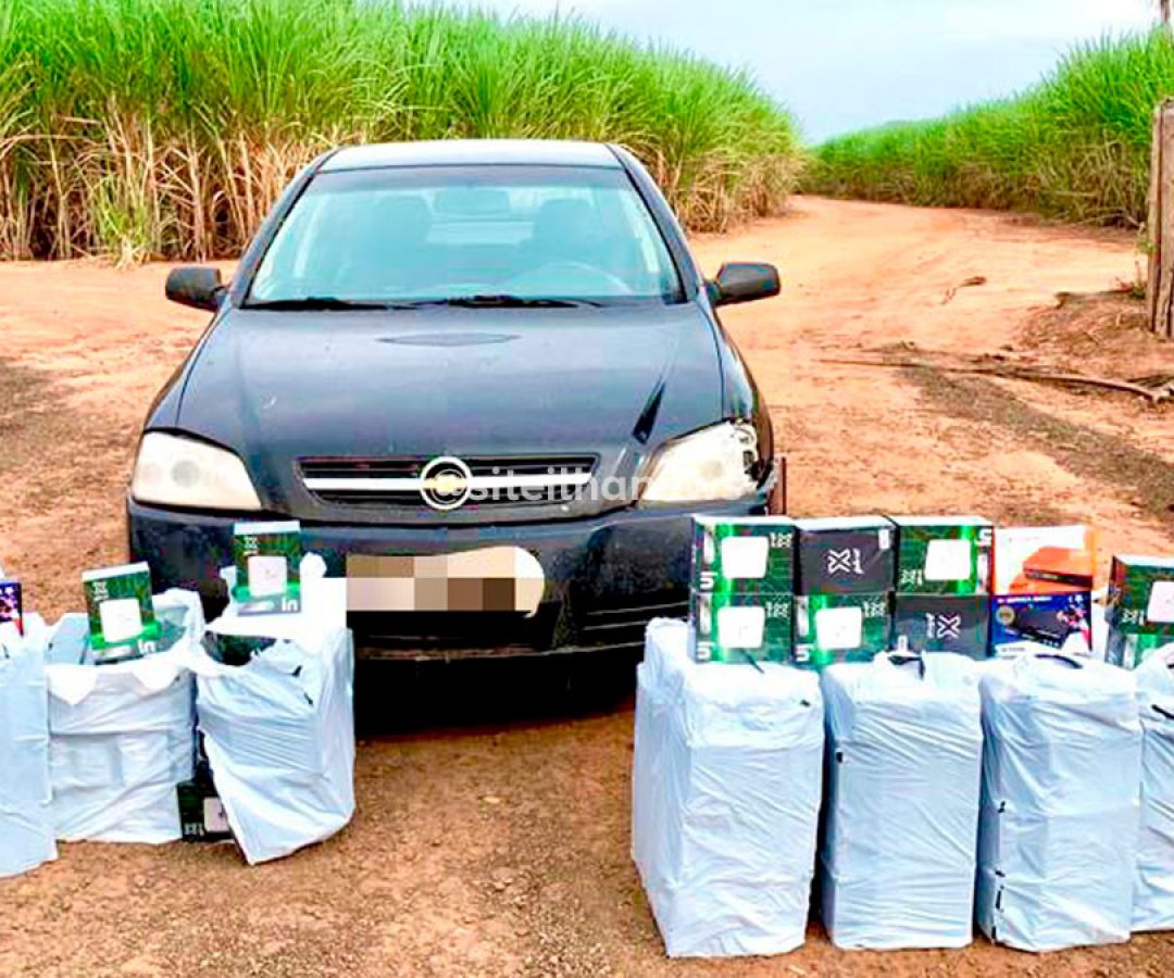 policia-militar-apreende-carro-carregado-tv-box-ilha-solteira polícia militar apreende carro carregado com tv box